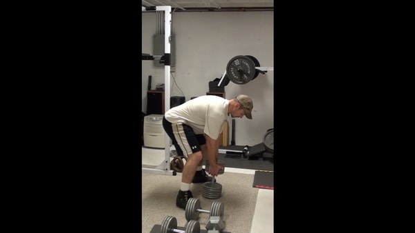Dumbell Swing Drop Sets - Great Cardio and Posterior Chain Training