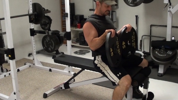 Barbell Plate Flyes for Massive Stretch Tension on the Pecs
