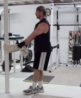 Towel Pistols...Bodyweight Training for Leg Development