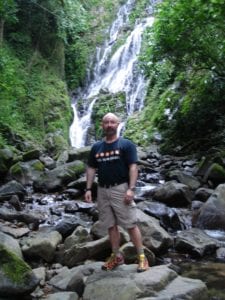 Hiking in jungle in Panama