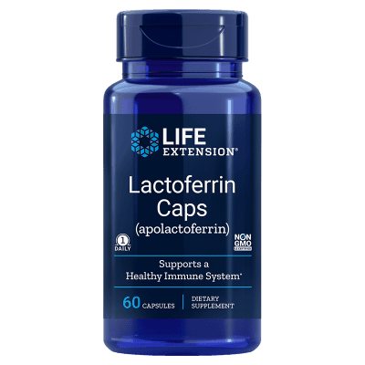 Picture of bottle of lactoferrin